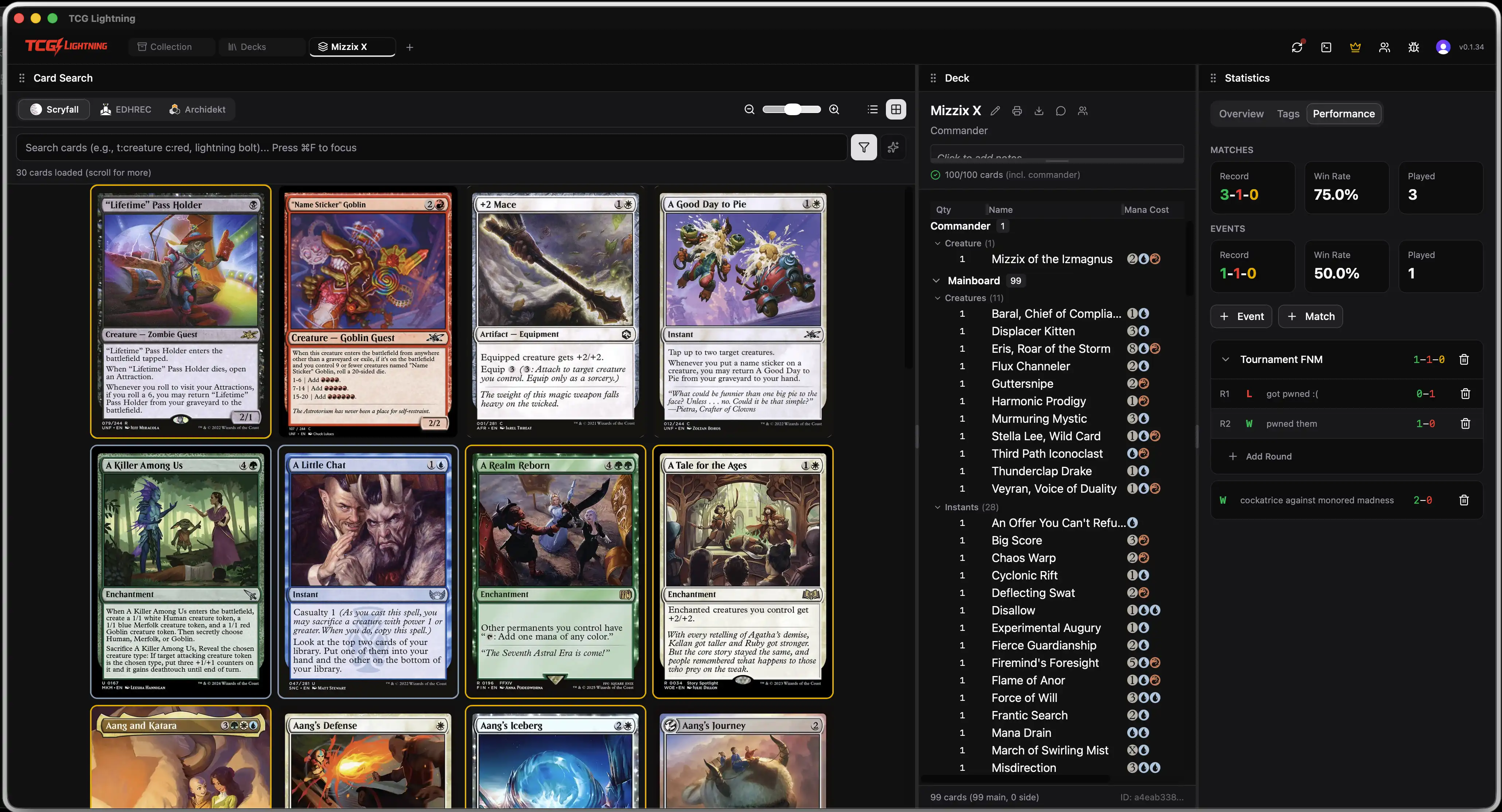 Performance Tracking